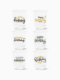 Golden Birthday - NATURAL 16oz Arc