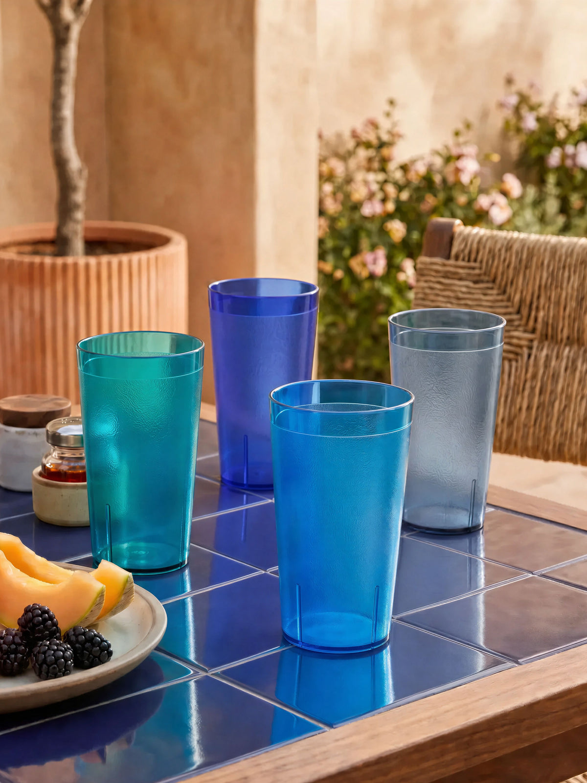 PEBBLED 20oz Tumbler Marine Set