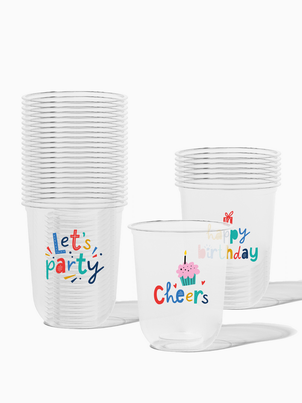 Beaming Birthday - NATURAL 16oz Arc