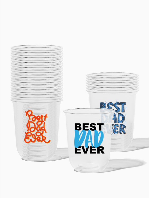 Best Dad Ever - NATURAL 16oz Arc