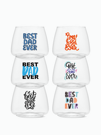 Best Dad Ever - POP 12oz Rocks