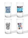 Best Dad Ever - RESERVE 14oz Highball Tritan™ Copolyester Glass