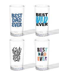 Best Dad Ever - RESERVE 14oz Highball Tritan™ Copolyester Glass
