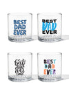Best Dad Ever - RESERVE 12oz Old Fashioned Tritan™ Copolyester Glass