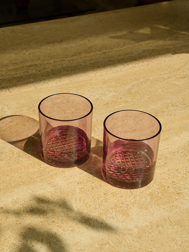 RESERVE 12oz Old Fashioned Color Series Tritan™ Copolyester Glass Mixed Set