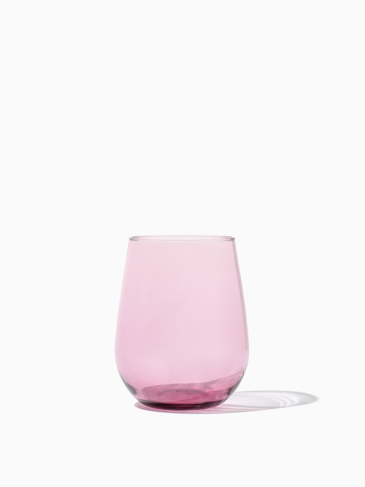 RESERVE 16oz Stemless Wine Color Series Tritan™ Copolyester Glass Blus ...