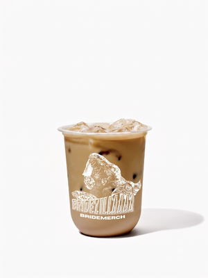 Bridezilla: TOSSWARE × BRIDEMERCH (White) - NATURAL 16oz Arc Cup