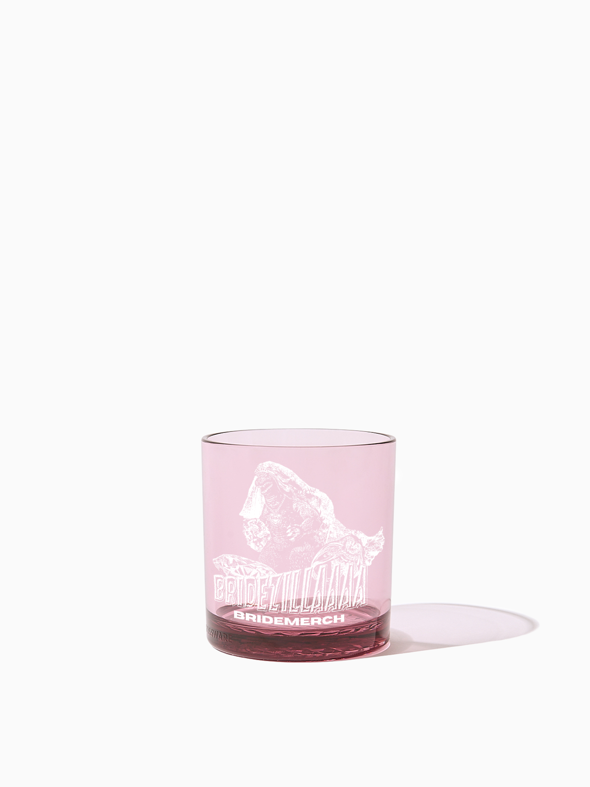 Bridezilla: TOSSWARE × BRIDEMERCH (White) - RESERVE 12oz Old Fashioned Tritan™ Copolyester Glass Mixed Set