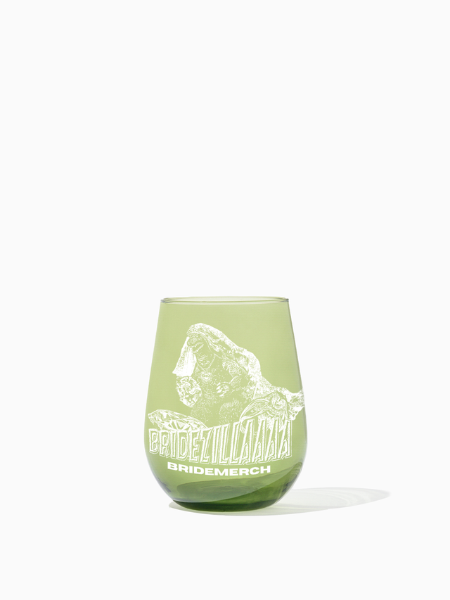 Bridezilla: TOSSWARE × BRIDEMERCH (White) - RESERVE 16oz Stemless Wine Tritan™ Copolyester Glass Mixed Set