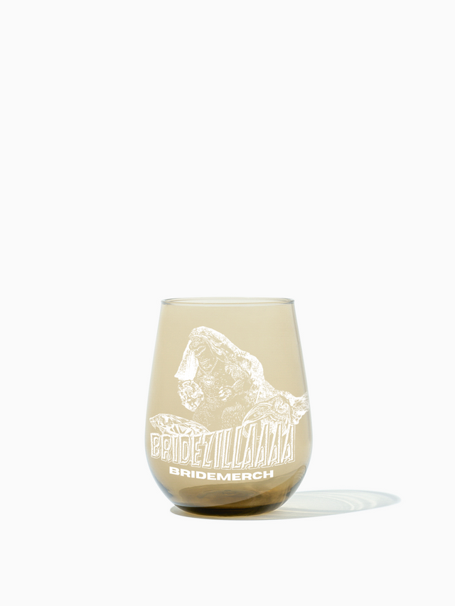 Bridezilla: TOSSWARE × BRIDEMERCH (White) - RESERVE 16oz Stemless Wine Tritan™ Copolyester Glass Mixed Set