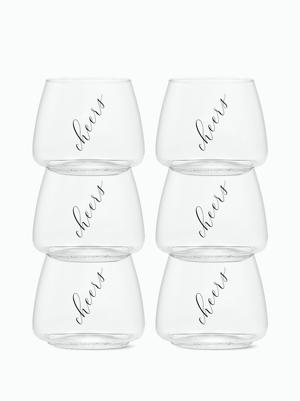 Classic Cheers (Black) - POP 12oz Rocks