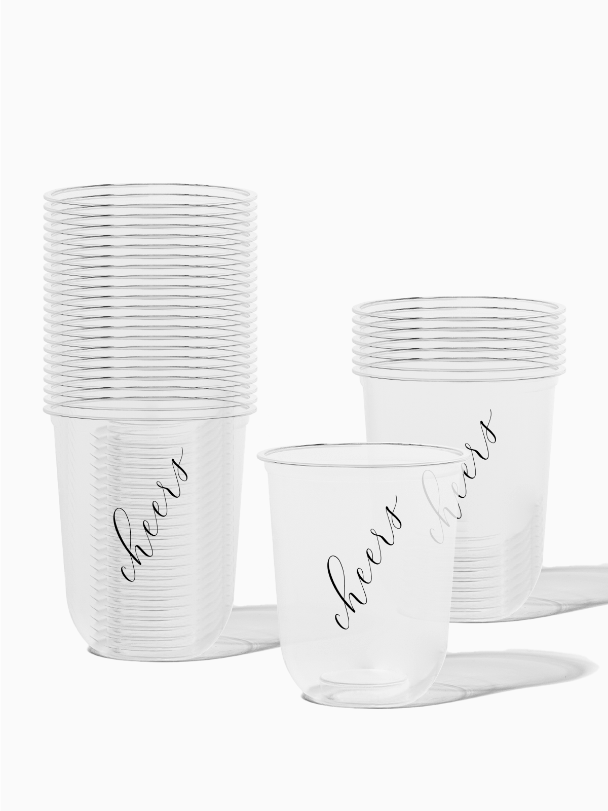 Classic Cheers (Black) - NATURAL 16oz Arc