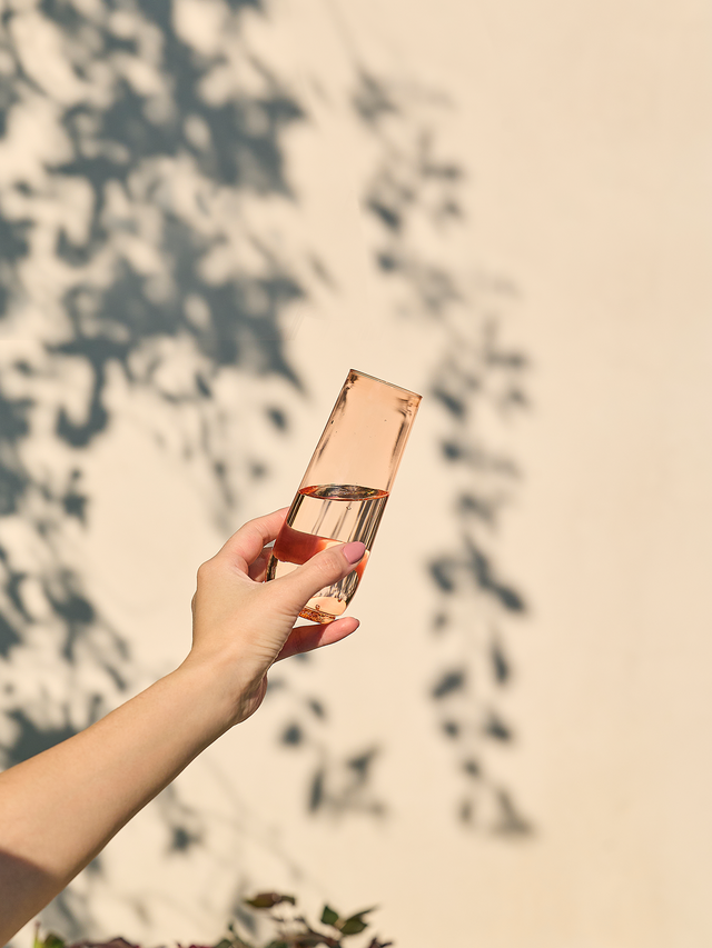 POP 9oz Flute Coral Pink