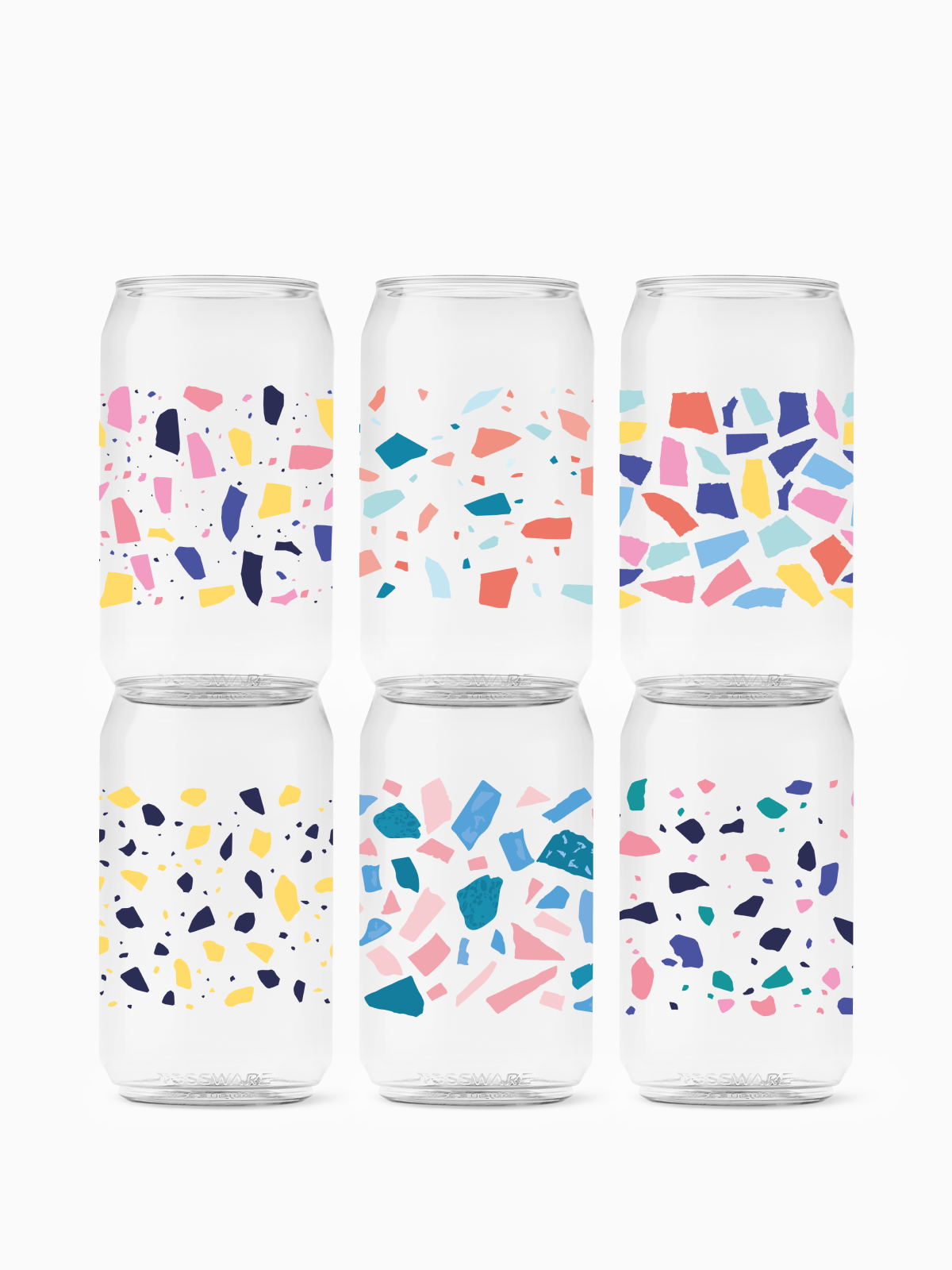 Colorful Terrazzo - POP 12oz Can