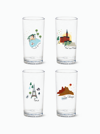 French Holiday - RESERVE 14oz Highball Tritan™ Copolyester Glass