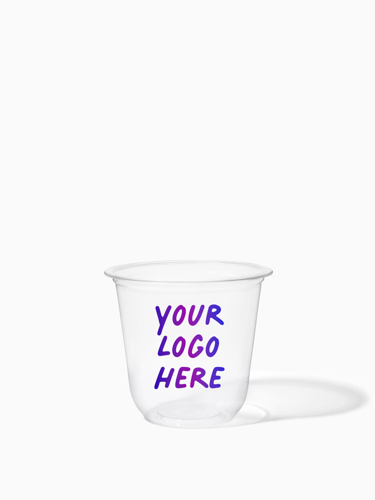 GO 12oz Rounded Bottom PET Arc Cup