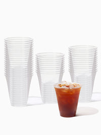 GO 12oz Classic Recyclable PET Cup - Bulk - 1000/Case