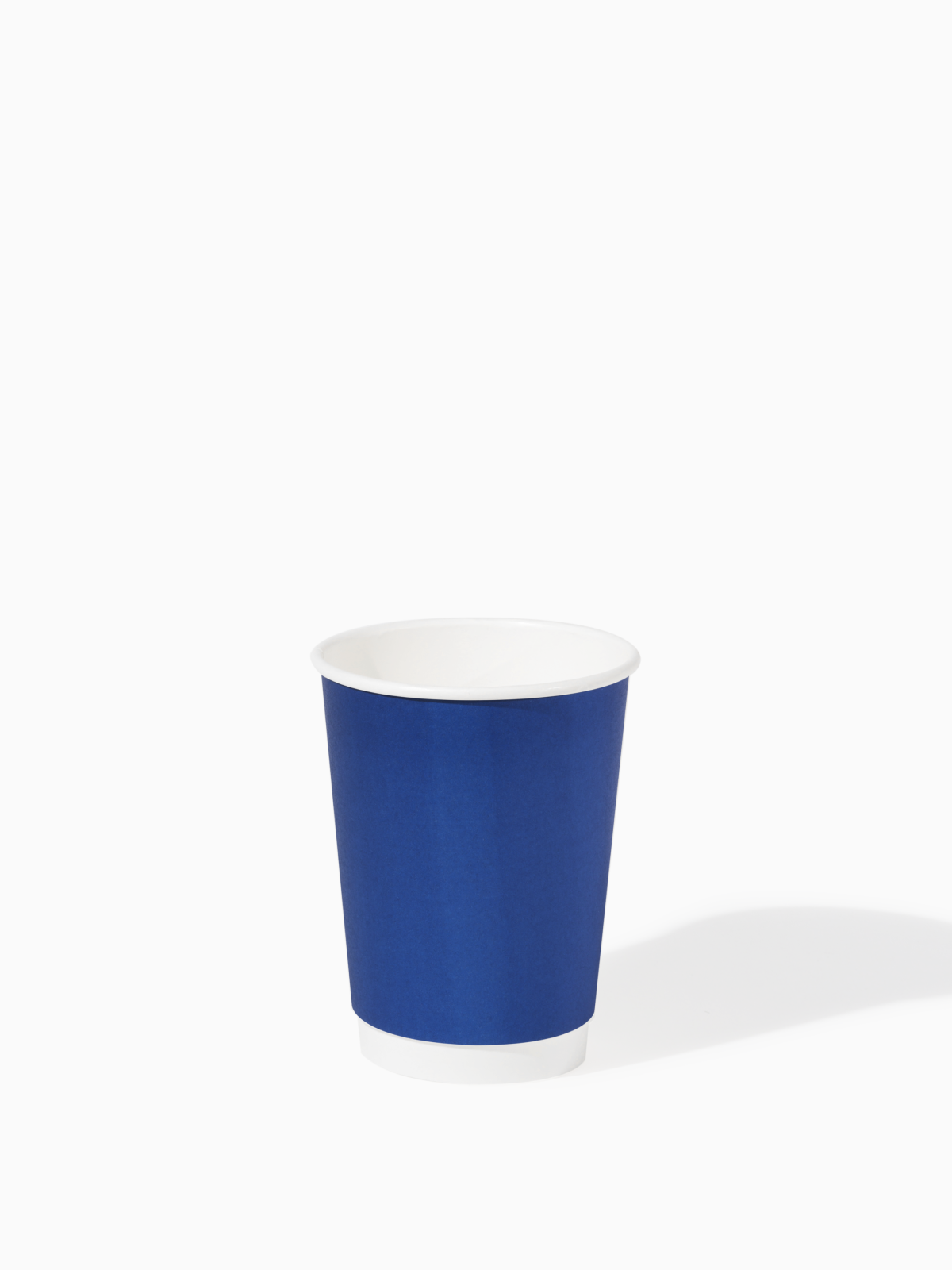 GO 12oz Double Wall Paper Cup Cobalt Blue