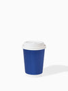 GO 12oz Double Wall Paper Cobalt Blue Cup Bundle with Lids
