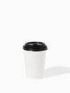 GO 12oz Double Wall Paper White Cup Bundle with Lids