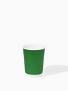 GO 12oz Double Wall Paper Cup Pine Green - Bulk