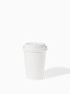 GO 12oz Double Wall Paper White Cup Bundle with Lids
