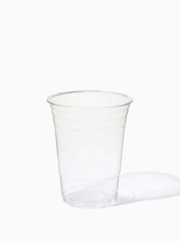 GO 16oz Classic Recyclable PET Cup - Bulk - 1000/Case