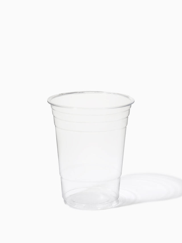 GO 16oz Classic Recyclable PET Cup - Bulk - 1000/Case