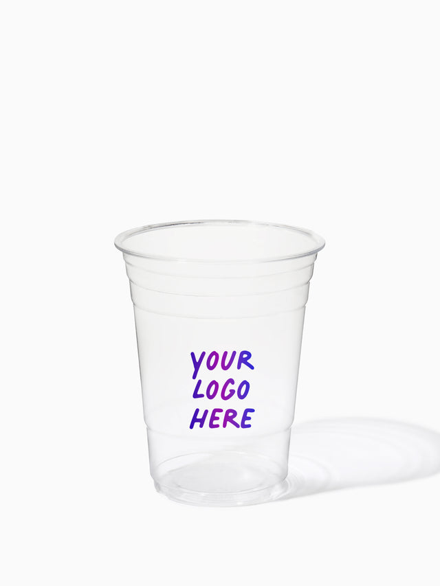 GO 16oz Classic Recyclable PET Cup - Bulk - 1000/Case