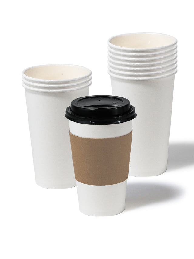 GO 16oz Single Wall Paper Cup - Bulk - 1000/Case
