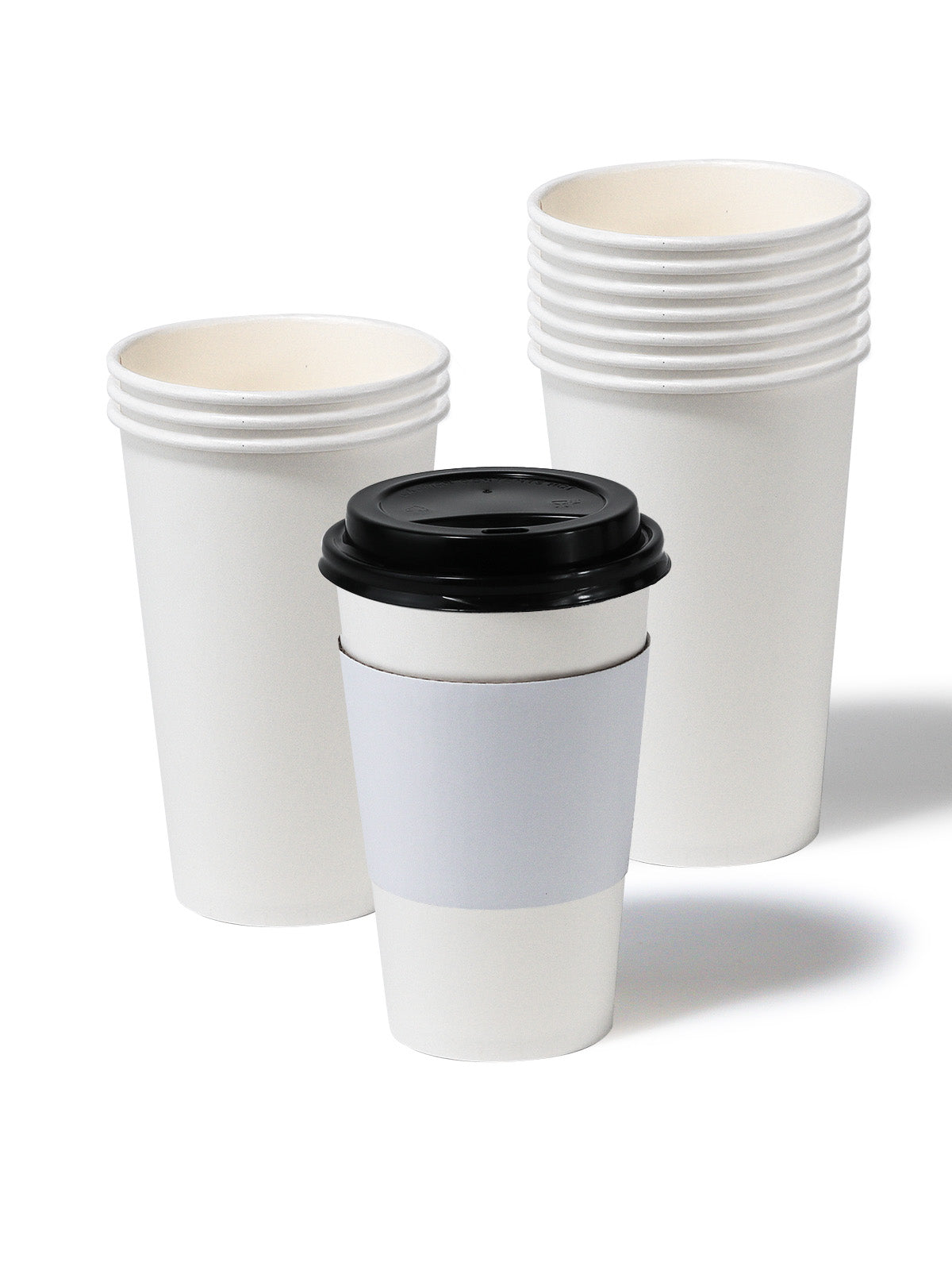 GO 16oz Single Wall Paper Cup - Bulk - 1000/Case