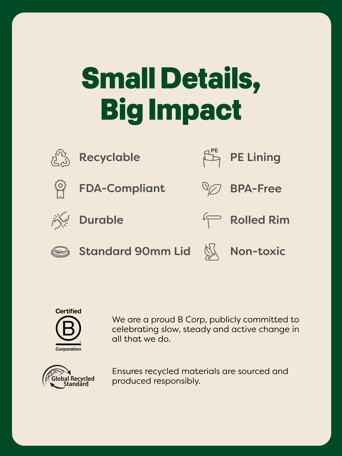 GO Flip Top Lids for Paper Cups