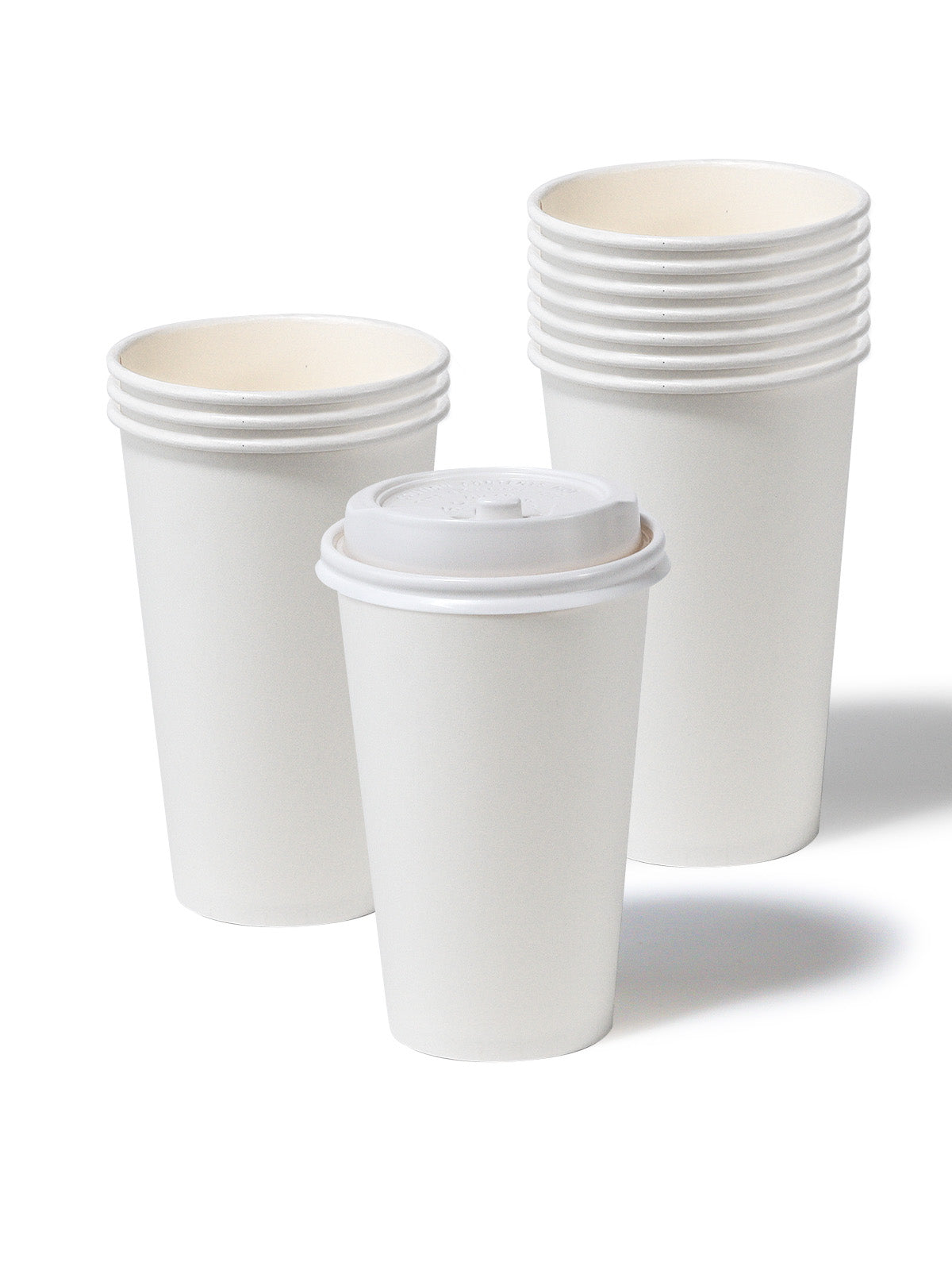 GO 16oz Single Wall Paper Cup - Bulk - 1000/Case