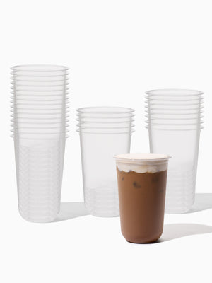 GO 20oz Rounded Bottom PET Arc Cup - Bulk - 1000/Case