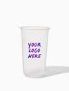 NATURAL 24oz Rounded Bottom Compostable Arc 98mm Cup - Bulk - 600/Case