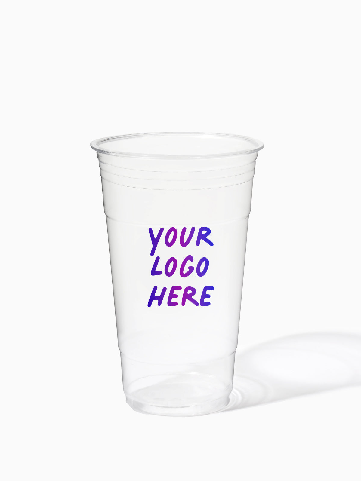 GO 24oz Classic Recyclable PET Cup - Bulk - 600/Case