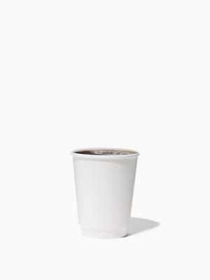 GO 8oz Double Wall Paper Cup 80mm Recyclable Cup - Bulk - 500/Case