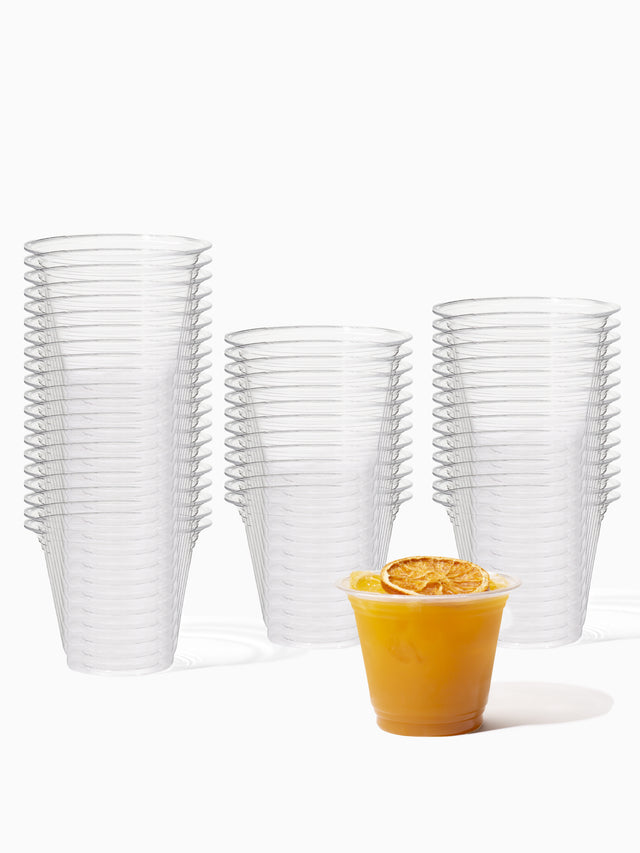 GO 9oz Classic Recyclable PET Cup - Bulk - 1000/Case