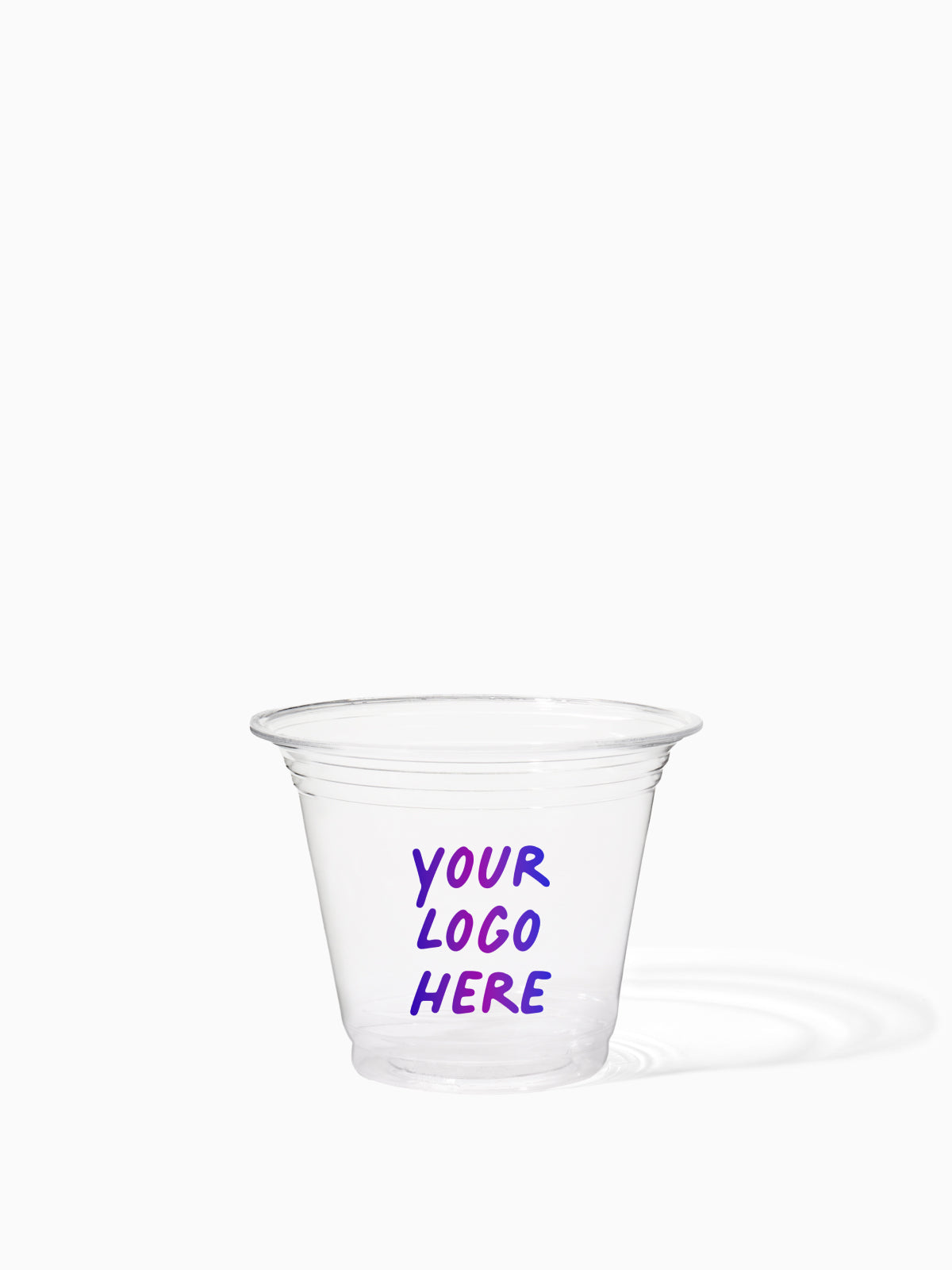 GO 9oz Classic Recyclable PET Cup - Bulk - 1000/Case