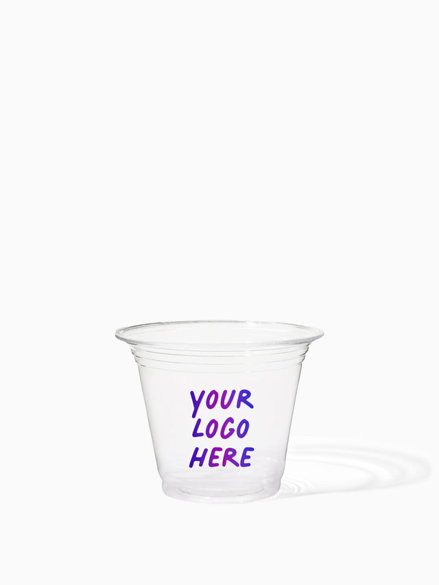 GO 9oz Classic Recyclable PET Cup - Bulk - 1000/Case
