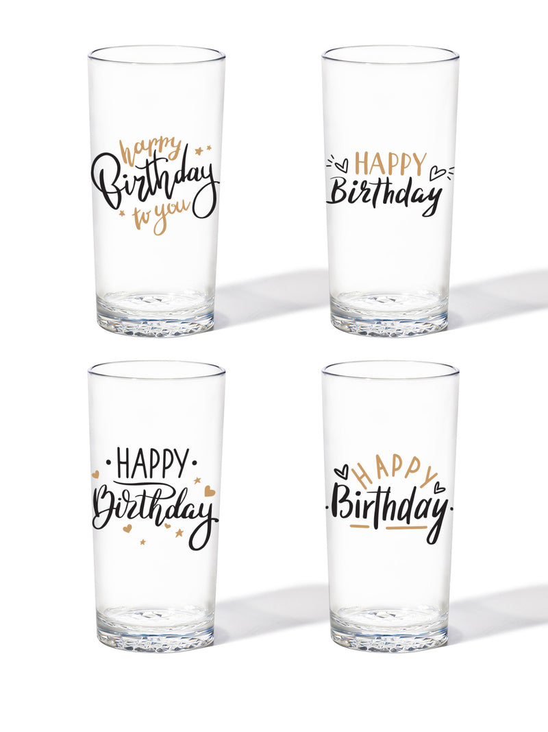 Golden Birthday - RESERVE 14oz Highball Tritan™ Copolyester Glass