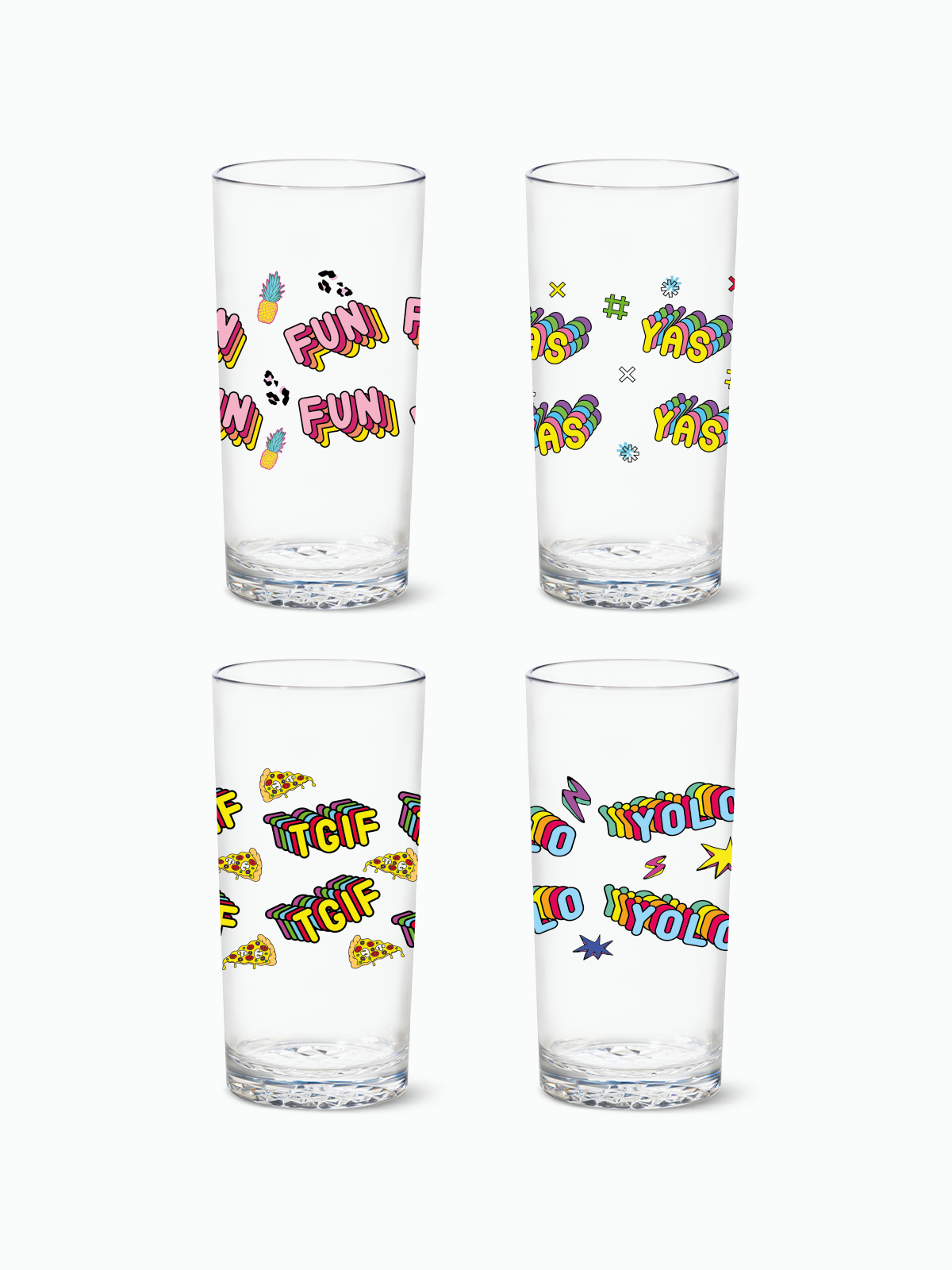 Good Vibe - RESERVE 14oz Highball Tritan™ Copolyester Glass
