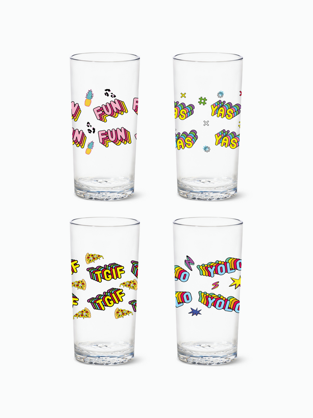 Good Vibe - RESERVE 14oz Highball Tritan™ Copolyester Glass