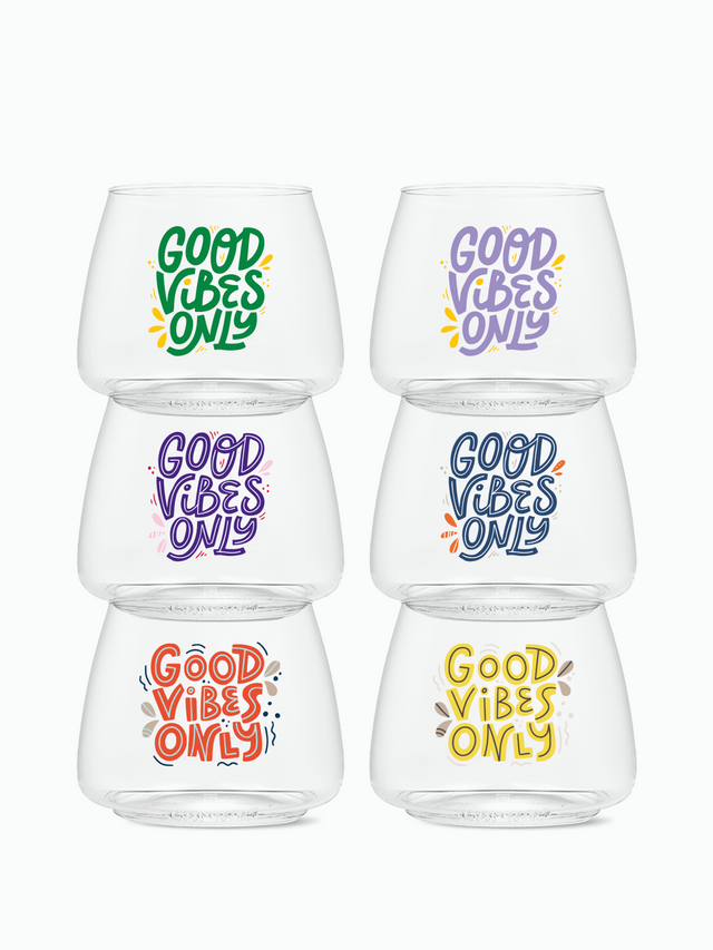 Good Vibes Only - POP 12oz Rocks
