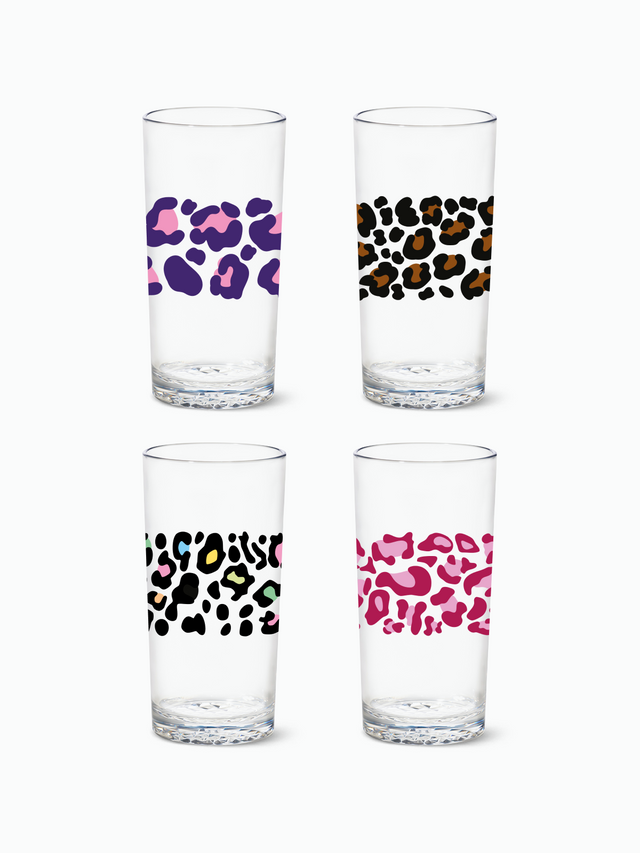 Leopard - RESERVE 14oz Highball Tritan™ Copolyester Glass