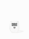 Marriage Material™ - TOSSWARE × BRIDEMERCH - POP 14oz Vino - Black