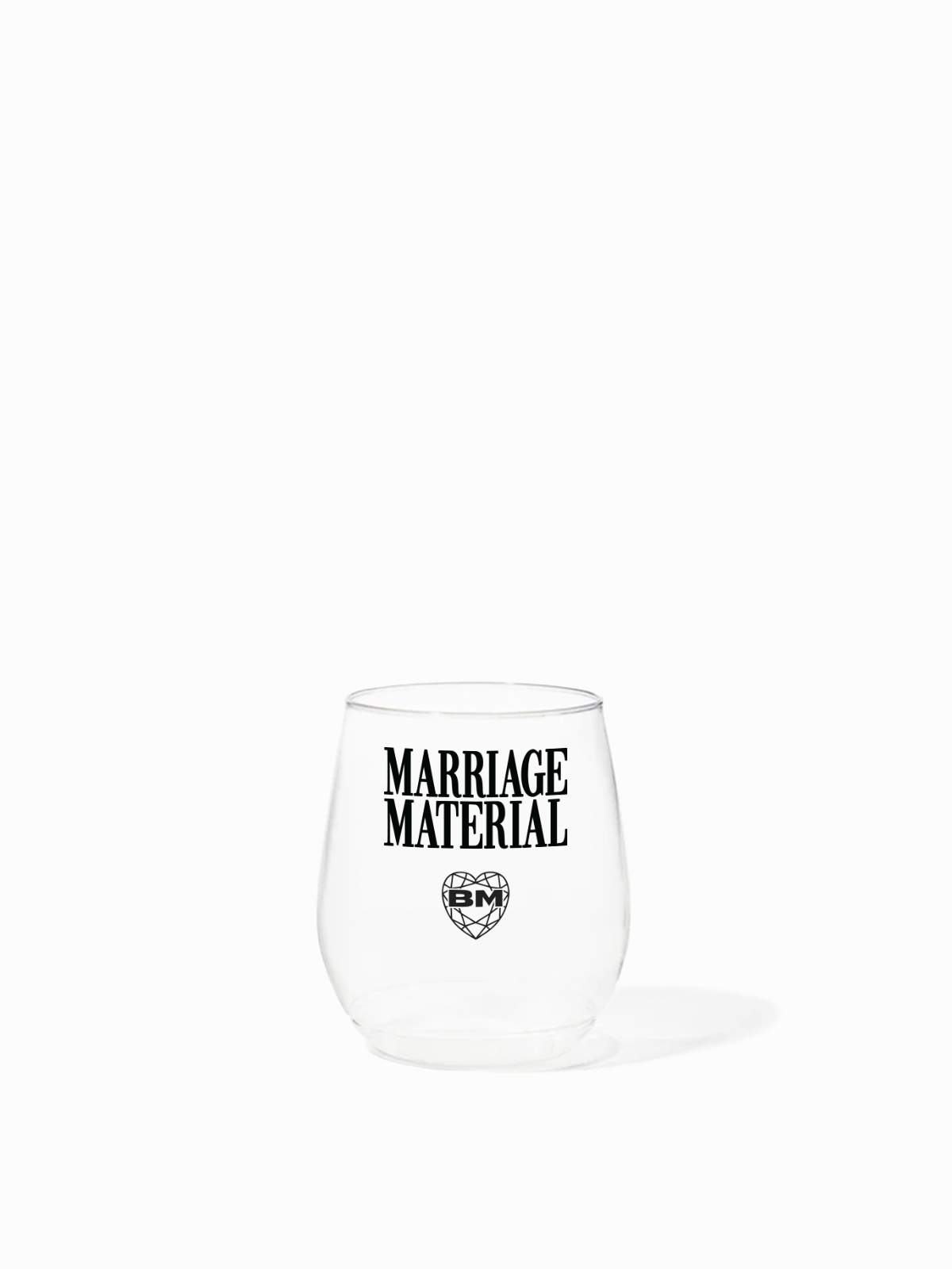 Marriage Material™ - TOSSWARE × BRIDEMERCH - POP 14oz Vino - Black
