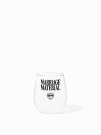 Marriage Material™ - TOSSWARE × BRIDEMERCH - POP 14oz Vino - Black
