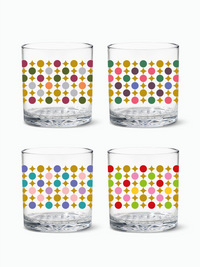 Mid-Century Modern Pattern - RESERVE 12oz Old Fashioned Tritan™ Copolyester Glass