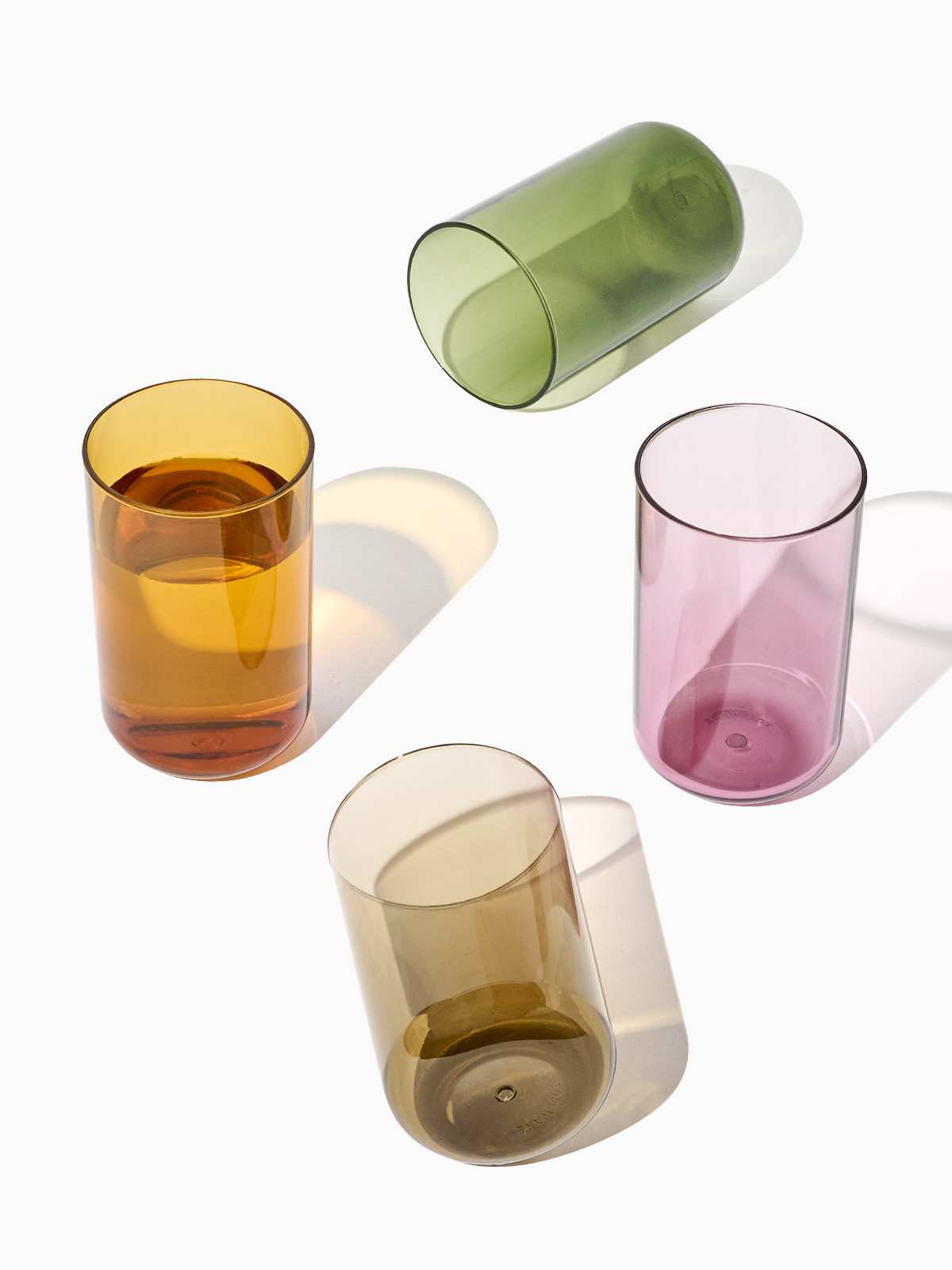 RESERVE 10oz Tumbler Tritan™ Copolyester Glass - Mixed Color Set - Bulk